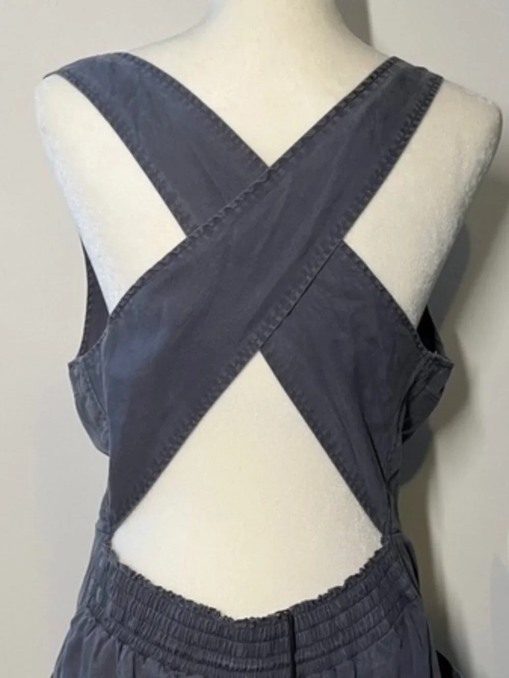 PRANA Bahia Jumpsuit, Charcoal Grey, L - Picture 5 of 6